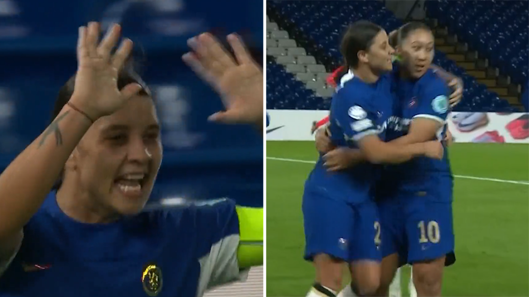 'I fancied her': Sam Kerr sets new Champions League mark with stunning hat-trick for Chelsea