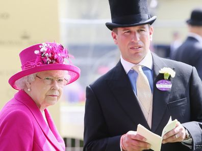 Queen Elizabeth Peter Phillips 2014 Royal Ascot