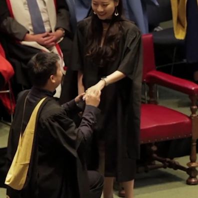 Proposal during graduation newcastle university