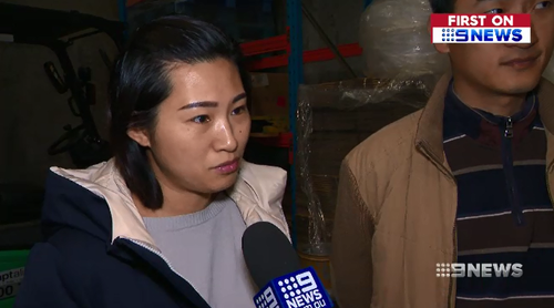 Ivy Jaing told 9News she has had to hide her stock because of the repeat break-ins on her place of business.
