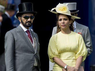 Princess Haya with ex with royals