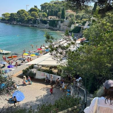 Paloma Beach in the area known as Saint-Jean-Cap-Ferrat.