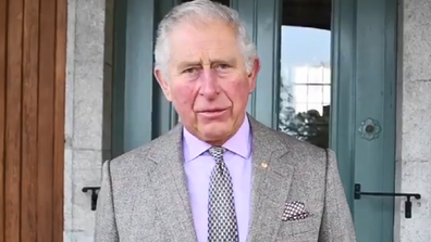 Prince Charles Twitter video to message to firefighters and bushfire victims.