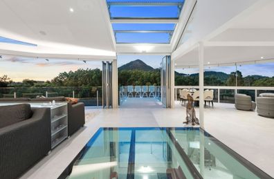 Retractable roof Queensland home for sale Sunshine Coast Domain 