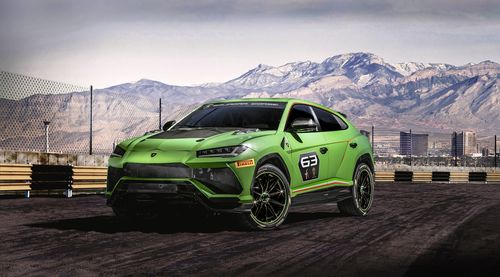 The hotted-up Lamborghini Urus ST-X concept car is one of the fastest SUVs out.