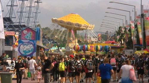 Thousands of people attend the iconic Sydney Royal Easter show each year. (9NEWS)