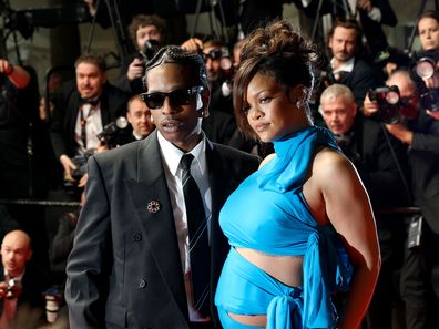 A$AP Rocky and Rihanna 