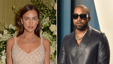 Irina Shayk and Kanye West.