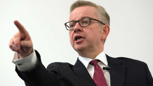 Conservative MP Michael Gove. (AAP)