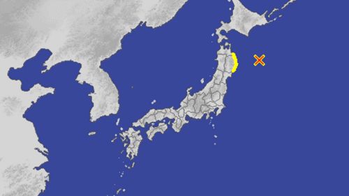 Minor tsunami hits coast of Japan after 6.8 magnitude quake