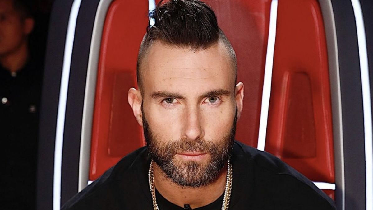 adam levine slicked back hair the voice