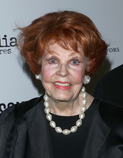 Arlene Dahl attends the premiere of "Harry Benson: Shoot First" hosted by Magnolia Pictures and The Cinema Society at the Beekman Theatre on December 1, 2016 in New York City.