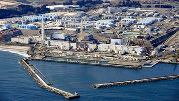 Fukushima Daiichi nuclear power plant in Okuma town.