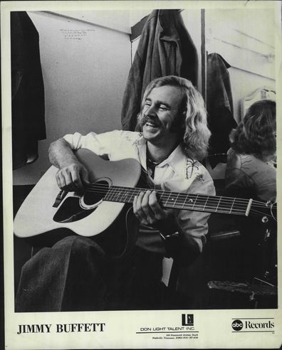 Jimmy Buffett ... jocular, yet sensitive. March 28, 1979. 