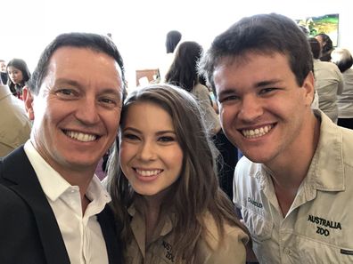 Bindi Irwin, Chandler Powell, wedding, celebrities, messages, congratulations