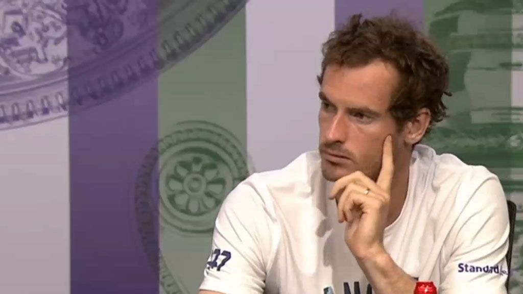 Andy Murray praised for correcting reporter's 'casually sexist' statement