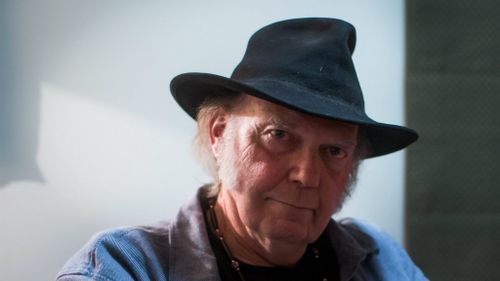 Rocker Neil Young. (AAP)