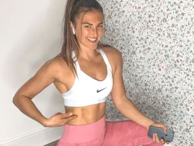 Fitness influencer and personal trainer Hayley Madigan