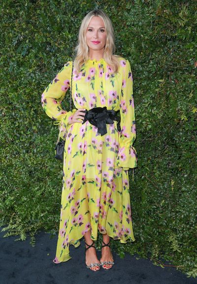 Model and actress Molly Sims in MSGM