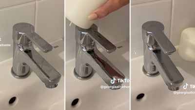 Cleaning hack helps keep fingerprints from showing up on faucets