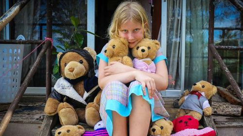 Andrew Humphreys claims his daughter Paige caught an infection at the Lismore hospital in 2007 that is slowly killing her. (Supplied)