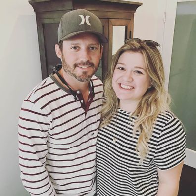 Kelly Clarkson, Brandon Blackstock, selfie, Instagram