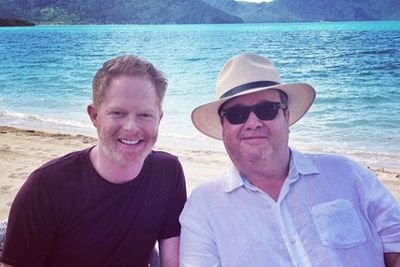 @jessetyler: Shooting a Marriage Equality PSA at the Great Barrier Reef!