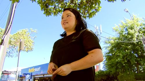 Jing told 9News that she was targeted by the thieves while she was 39 weeks pregnant. 