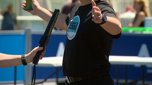 PSOs on trams as security beefed up for the Australian Open.