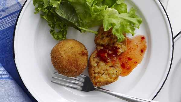 Pumpkin arancini