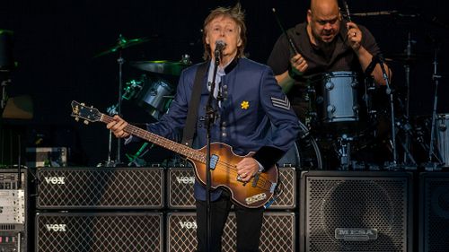 The tickets to Paul McCartney's show were donated by a fan. (Getty)