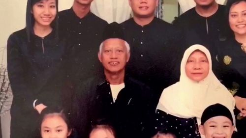 The family of a grandfather allegedly killed by a flying wine bottle in Singapore fears he was targeted because of his Muslim religion.