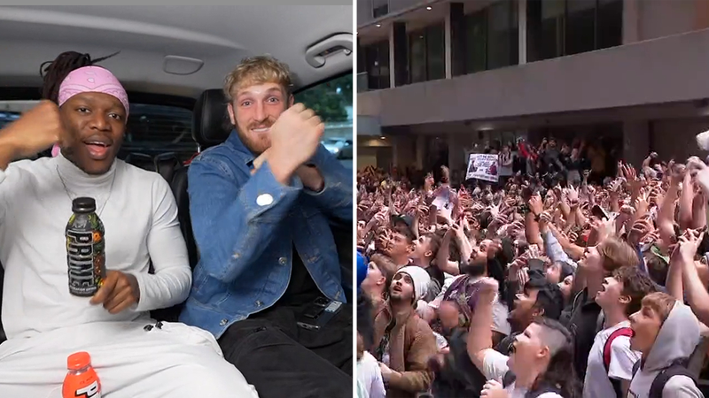 Fans of Logan Paul and KSI flock to see them in Sydney | Nine.com.au