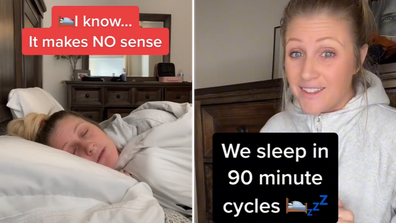 tiktok Addison Jarman sleep hack