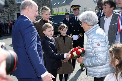 Prince Albert II of Monaco, Prince Jacques of Monaco, Princess Charlene of Monaco and Princess Gabriella