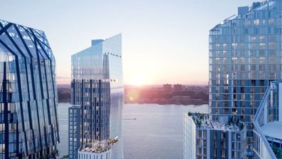 Tom Holland rents in NYC waterline square