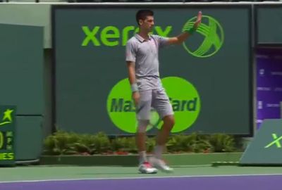 <b>Novak Djokovic has won praise for giving away a point as a sporting gesture to Tommy Robredo during their quarter-final clash at the Miami Masters. </b><br/><br/>The Serbian world No.2 surrendered a point to his Spanish rival in the third game of the second set after a line judge mistakenly called a Robredo return out.<br/><br/>Instead of re-playing, Djokovic donated the point, drawing applause from fans and commentators.<br/><br/>Click through to see Djokovic's gesture and other inspiring examples of sportsmanship...