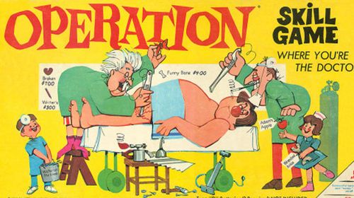 Operation is one of the most popular board games of all time.