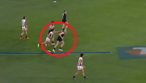 'Did he not see the umpire?': Lachie Schultz under MRO fire for brain fade hit on Carlton's Blake Acres