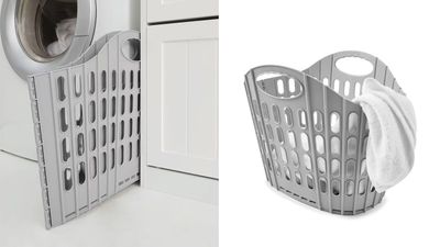 Collapsible Laundry Basket: $16