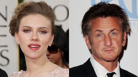 Sean Penn and Scarlett Johansson