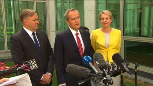 Labor emphatically denies any rift between the former leadership contestant and the man who defeated him, Bill Shorten. Picture: 9NEWS