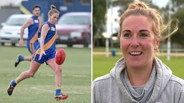 190604 South Australian football club fined woman playing men's league news sport SPLIT