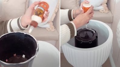 DIY side table Kmart hack