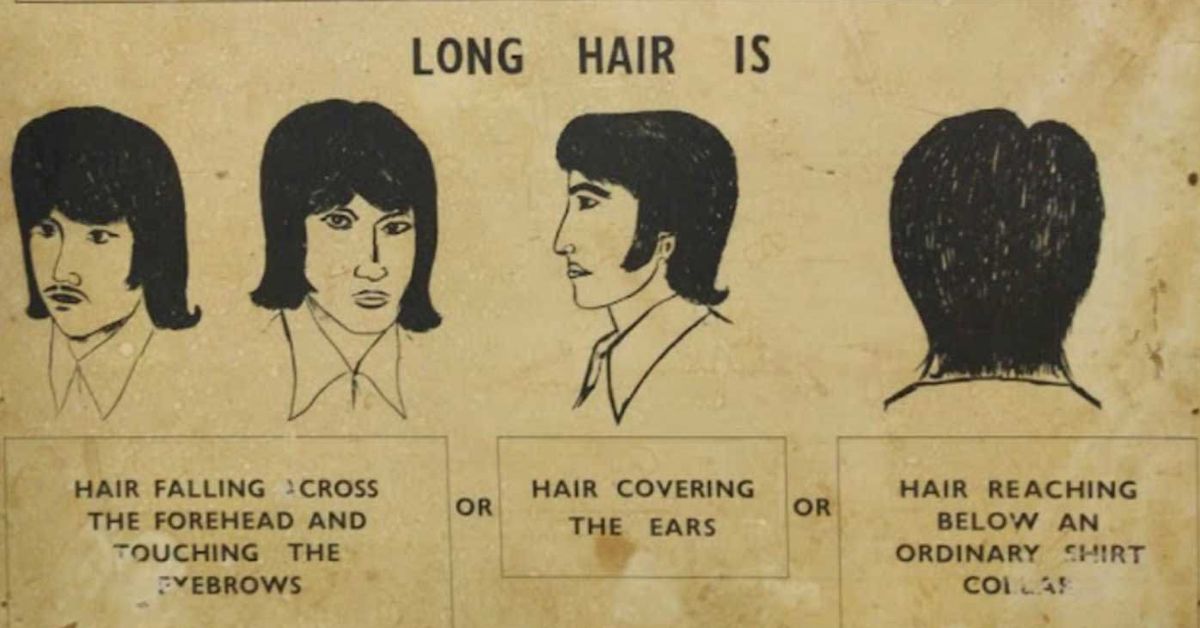 Rock stars run afoul of island nation's strict new haircut law