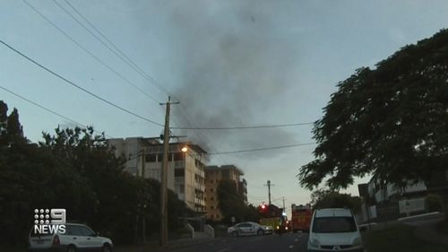 A fire killed a 55-year-old man in Brisbane.