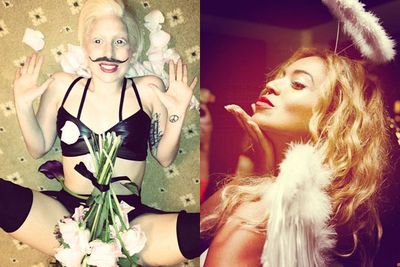 Beyonce wears a halo, Miley flashes her nipple pasties and Gaga is a garden patch!?! <br/><br/>Yep, Halloween brought out the good, the bad and the downright strange from our fave celebs. <br/><br/>Have a flick through our most rated insta-snaps of the week...