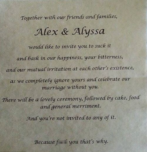 Woman who sent scathing ‘anti-invite’ to parents for her wedding revealed as Adelaide uni student
