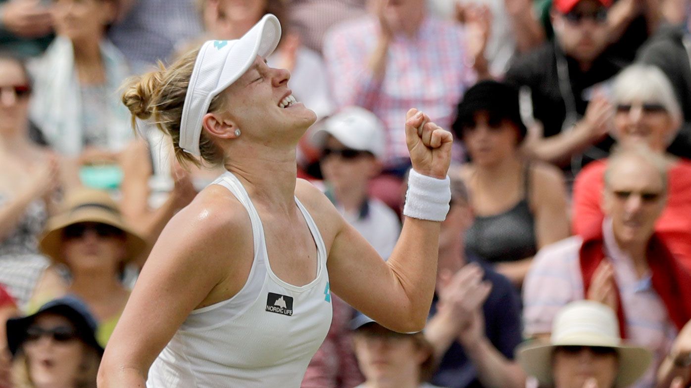 'It's just so special': Unseeded grass court specialist Alison Riske shocks World No.1 Ashleigh Barty