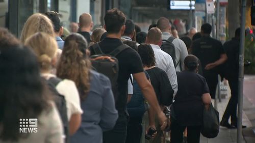 Dozens of B-Line bus services cancelled leaving northern Sydney passengers stranded
